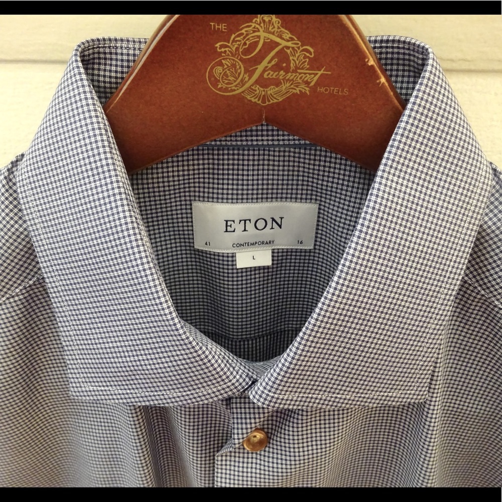 ETON Contemporary Fit Twill 16 41